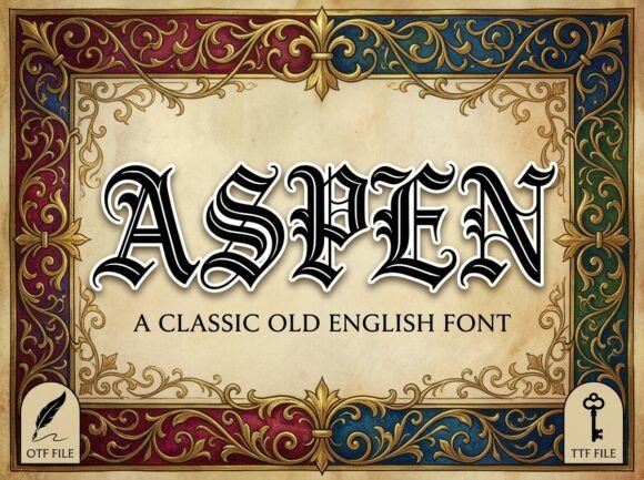 Aspen: A Timeless Display Font for Editorial Design