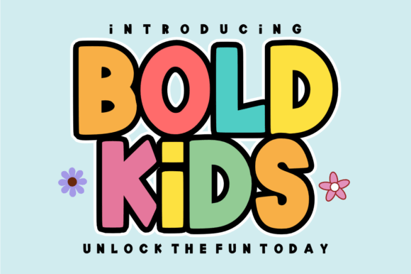 Bold Kids Font for High-Energy Branding and Creative Projects