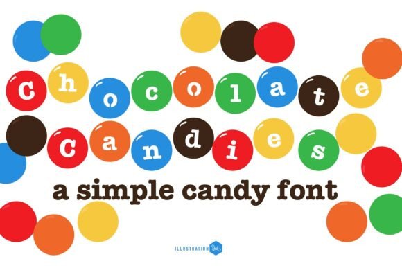Chocolate Candies Family: A Sweet Touch for Your Brand’s Typography