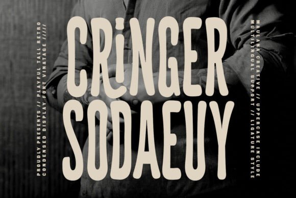 Cringer Sodaeuy Display Font for Bold Branding and Visual Impact