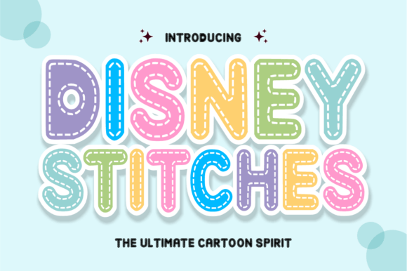 Disney Stitches Font Review and Download Guide