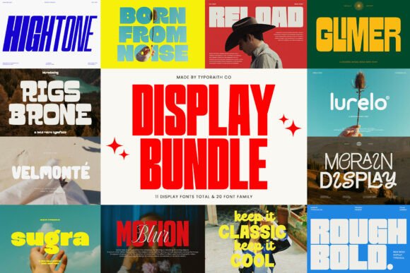 Display Bundle for Handmade Projects and Commercial Designs