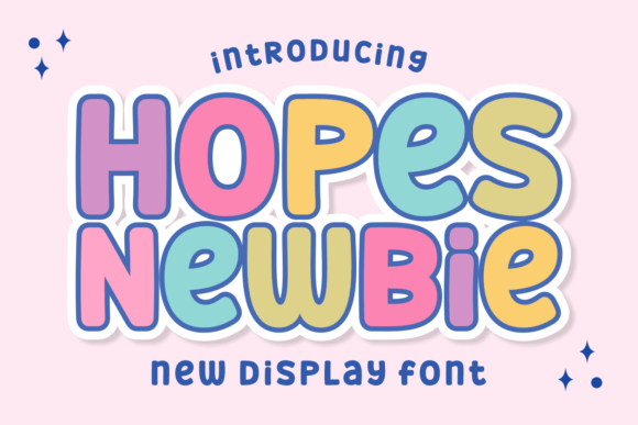 Hopes Newbie Font for Vibrant Branding and Design