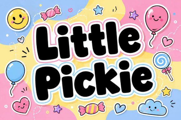 Little Pickie: A Playful Font for Joyful Branding Projects