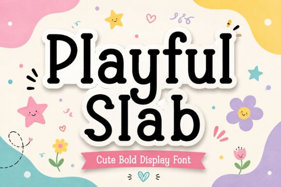 Playful Slab: A Fun Font for Bold Branding