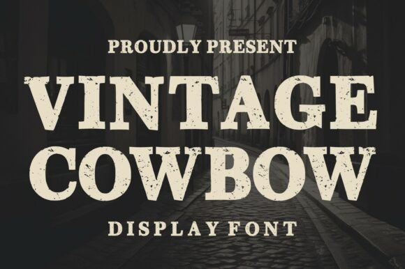 Vintage Cowboy Font Review and Download