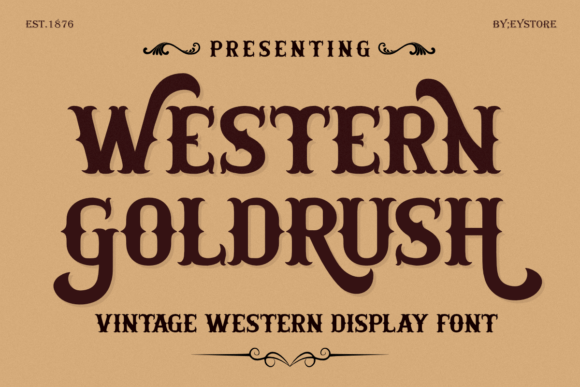 Western Goldrush Font Review and Download Guide